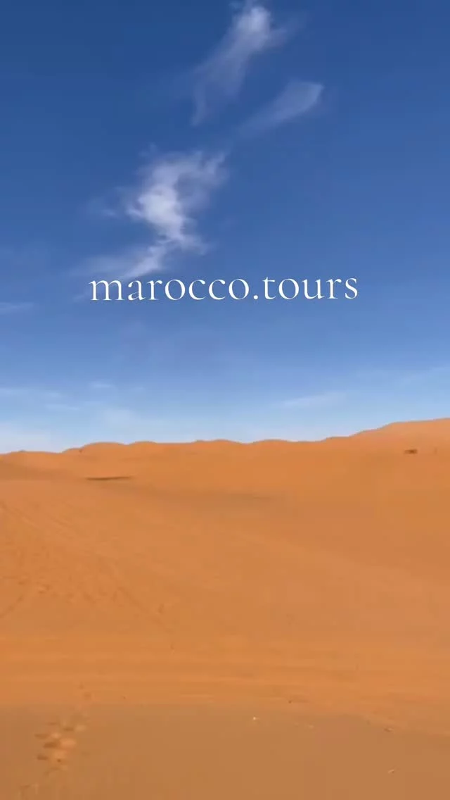 Volete perdervi tra le dune dorate del deserto del Marocco?

Pronti a un'avventura indimenticabile?

Scoprite di più su @marocco.tours! 

#DesertoMarocco #avventuremagiche #storybeat #sbcaptions #tourdamarrakech #tourdafes #merzouga #desert #deserto #dune #viagginmarocco #viaggi #tourinmarocco #avventura #marocco #morocco