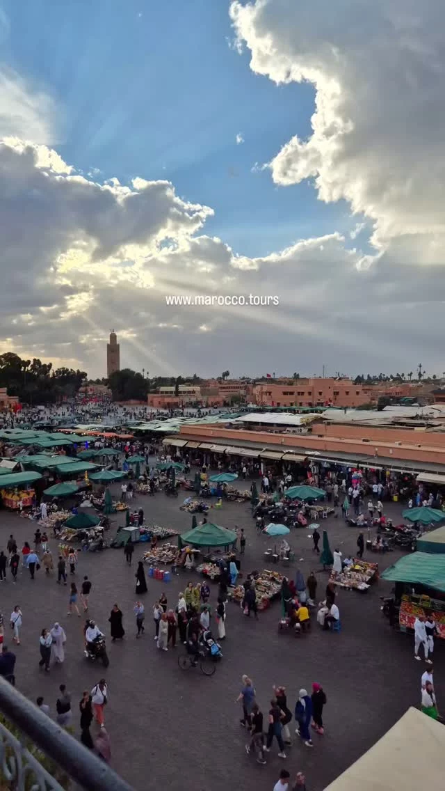 "Scopri Marrakech, la Città Rossa! 🏜️✨ 

Immergiti nei colori dei souk, nei profumi dei giardini e nel fascino della Medina. 🕌🌴 

Con i nostri tour su misura, vivi un’esperienza unica, senza stress e 100% autentica. 

Prenota ora e lasciati sorprendere! 🧳✨"

@marocco.tours